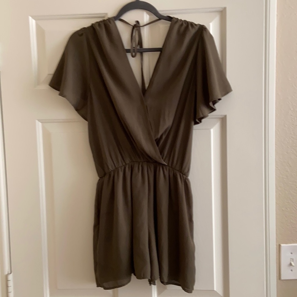 Olive Romper, Nazz Couture, Size: L